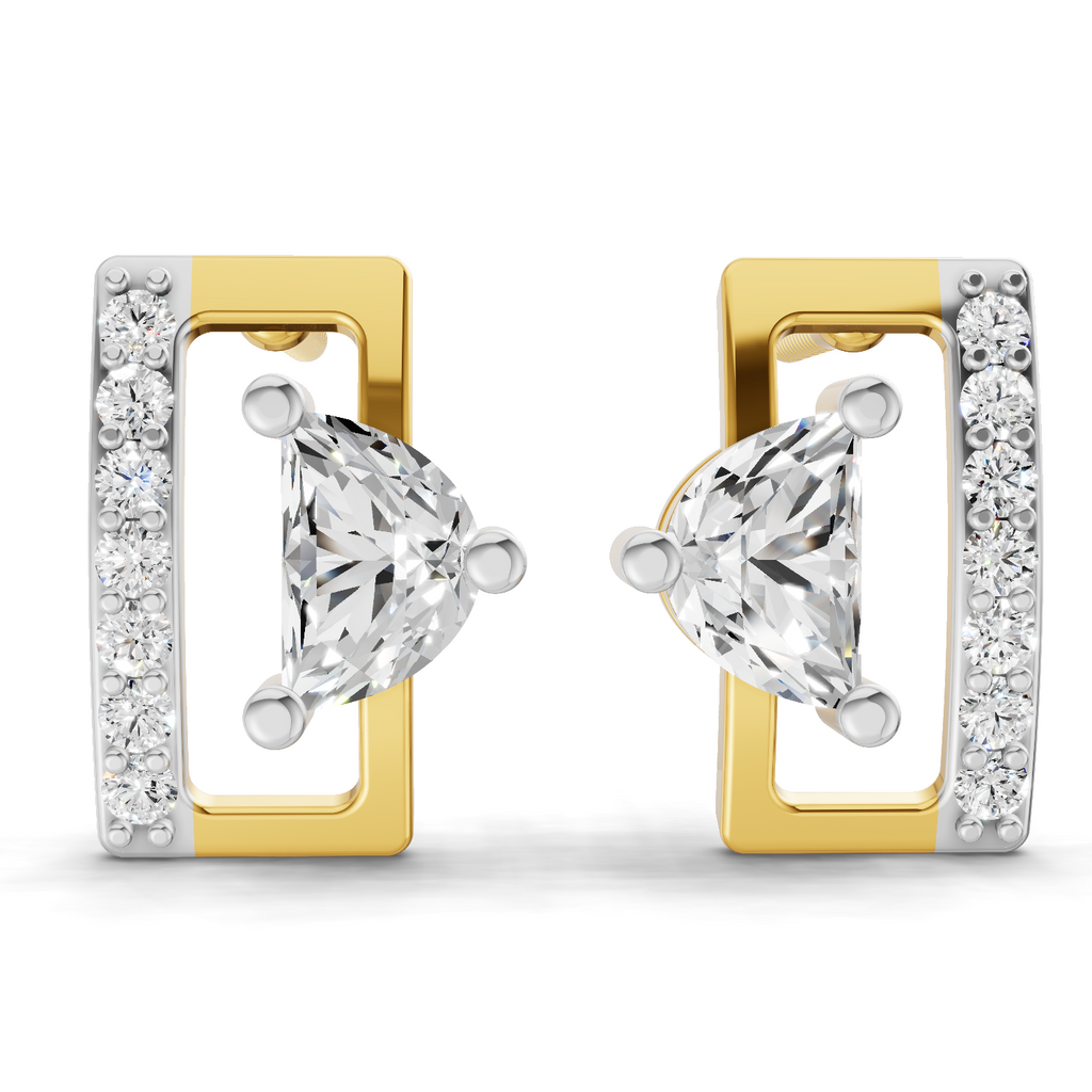 0.66 Carat Messika move uno Earrings 14K