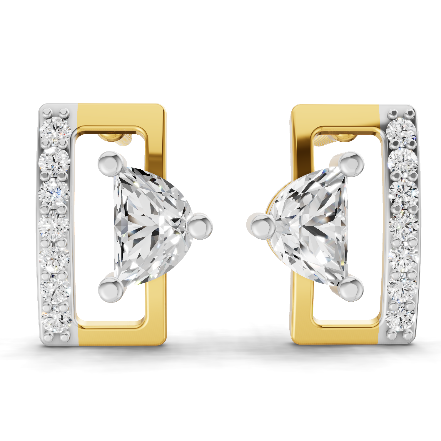0.66 Carat Messika move uno Earrings 14K