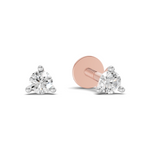 0.19 Carat Celeste Classic Diamond Studs Earrings 14K - Rose Gold