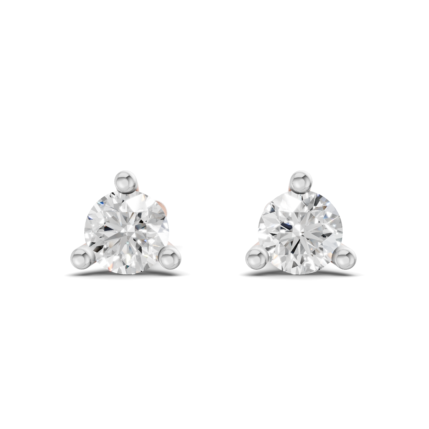 0.19 Carat Celeste Classic Diamond Studs Earrings 14K - Rose Gold