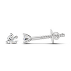 0.19 Carat Celeste Classic Diamond Studs Earrings 14K - White Gold