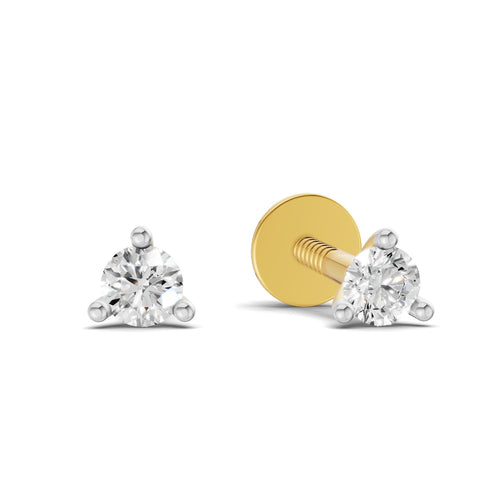 Iconic Celeste Diamond Stud Earrings