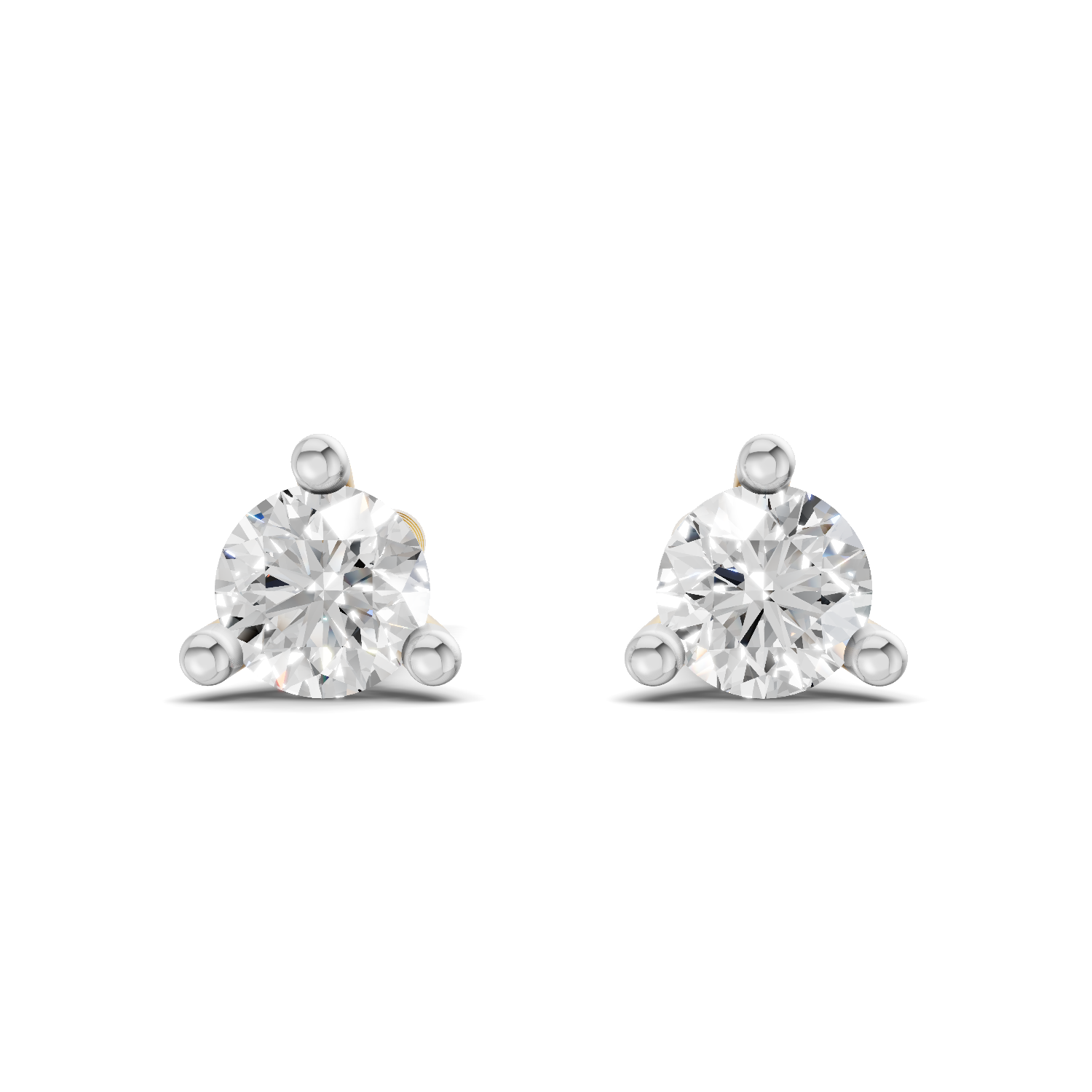 0.19 Carat Celeste Classic Diamond Studs Earrings 14K