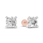 0.19 Carat Timeless Brilliance Studs Earrings 14K - Rose Gold