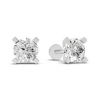 0.19 Carat Timeless Brilliance Studs Earrings 14K - White Gold
