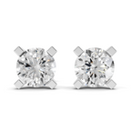 0.19 Carat Timeless Brilliance Studs Earrings 14K - White Gold