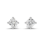 0.09 Carat 4-Prong Studs Earrings 14K