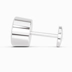 0.20 Carat Bezel Solitaire Diamond Nose Pin 14K - White Gold