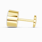 0.20 Carat Bezel Solitaire Diamond Nose Pin 14K