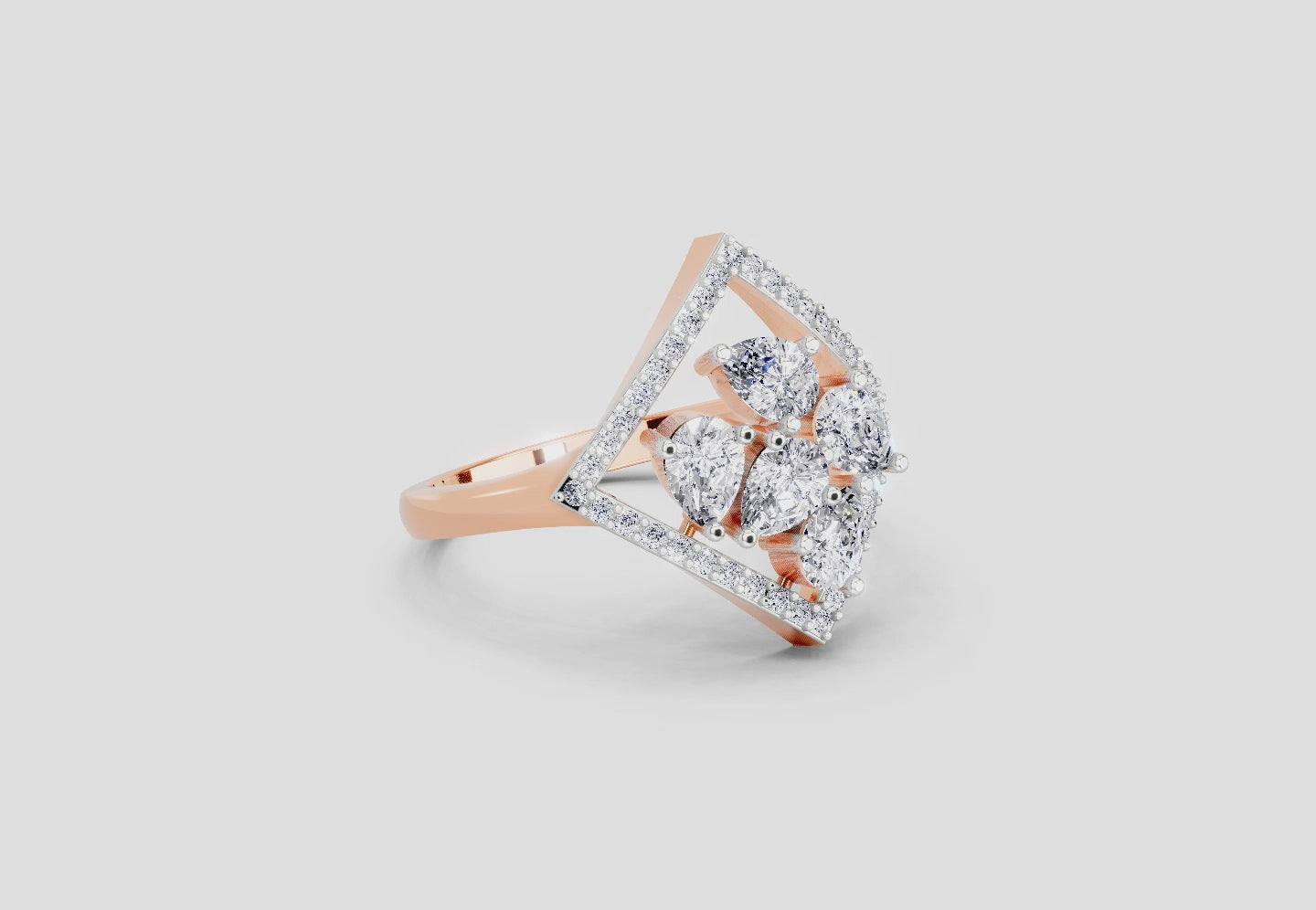 Pristine Diamond Engagement Ring