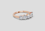 Celestial Round Diamond Ring