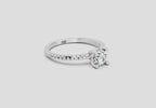 Captivating Round Solitaire Diamond Ring