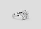 Enchanting Floral Diamond Ring