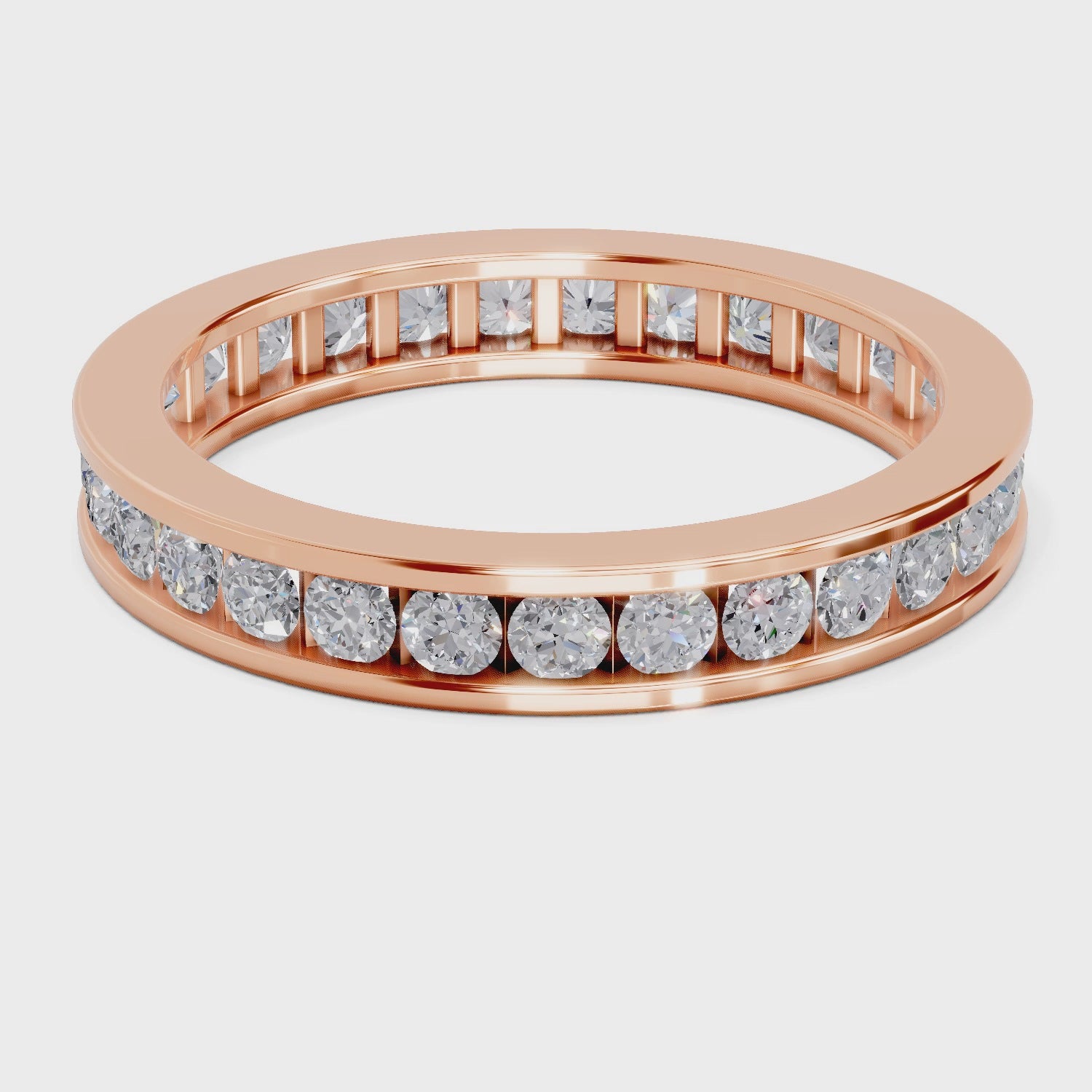 Ethereal Eternity Diamond Ring