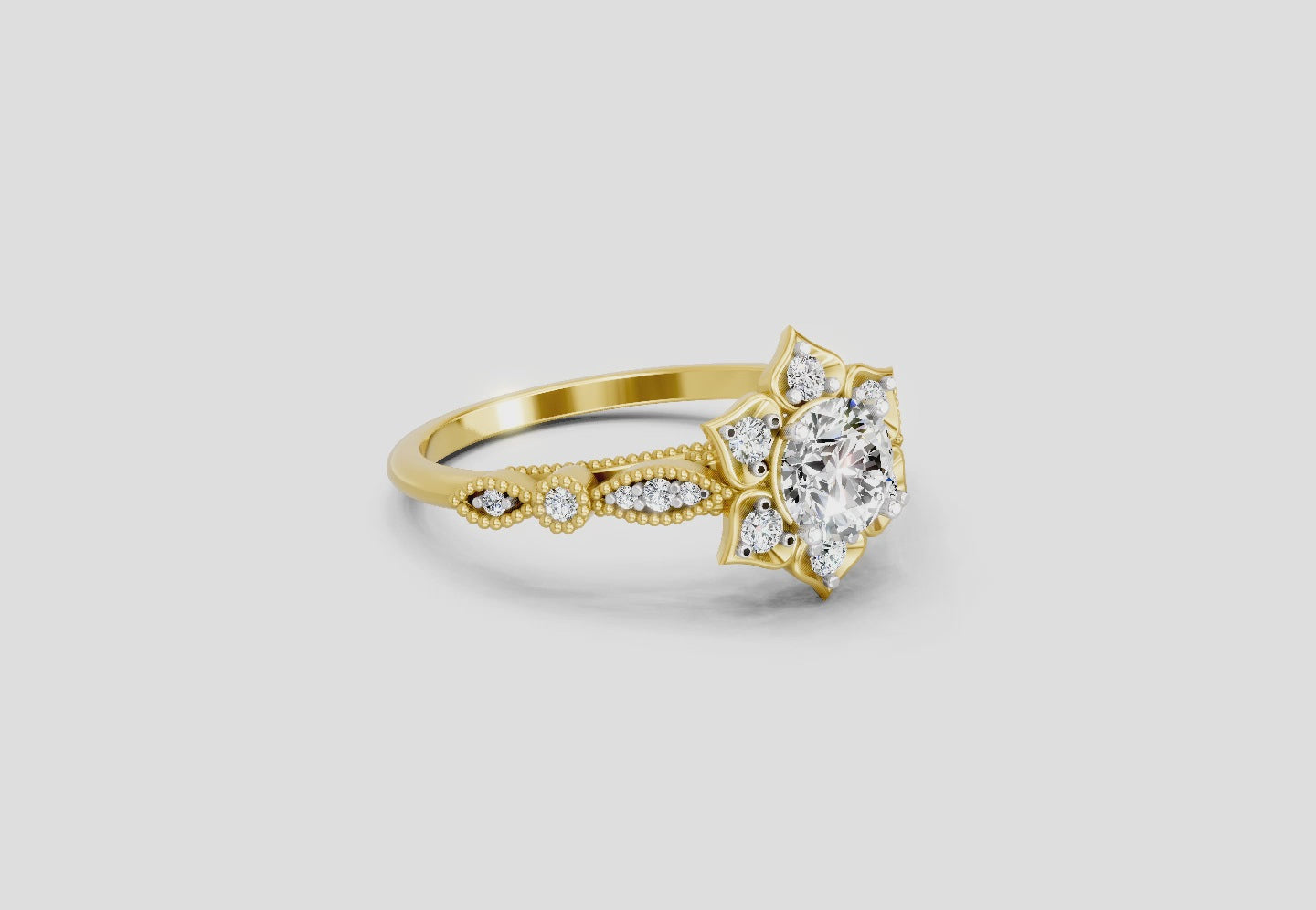 Classic Diamond Engagement Ring