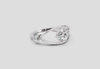 Celestial Evil Eye Solitaire Diamond Ring