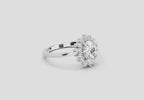 Stunning Oval Diamond Ring