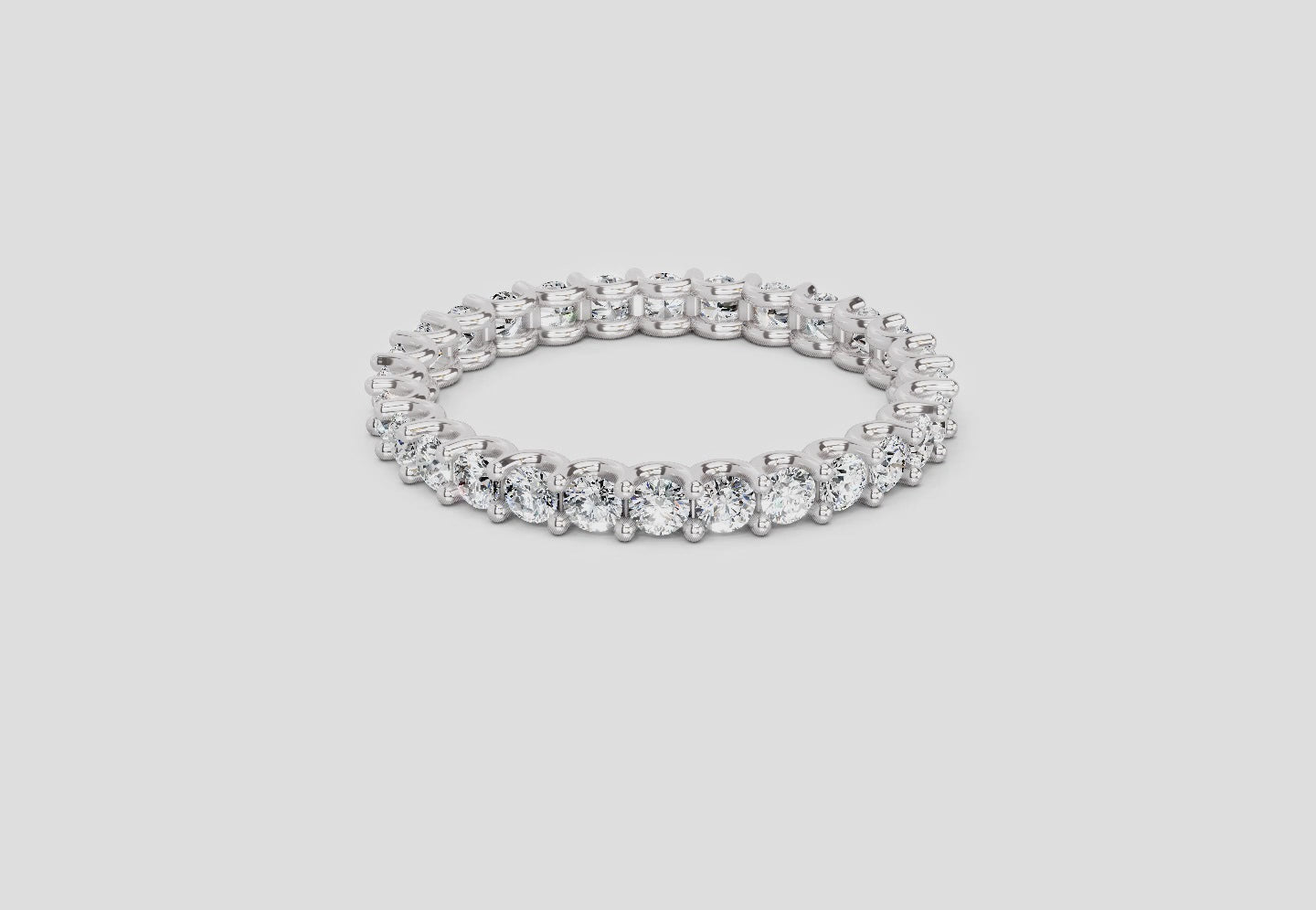 Graceful Eternity Diamond Ring