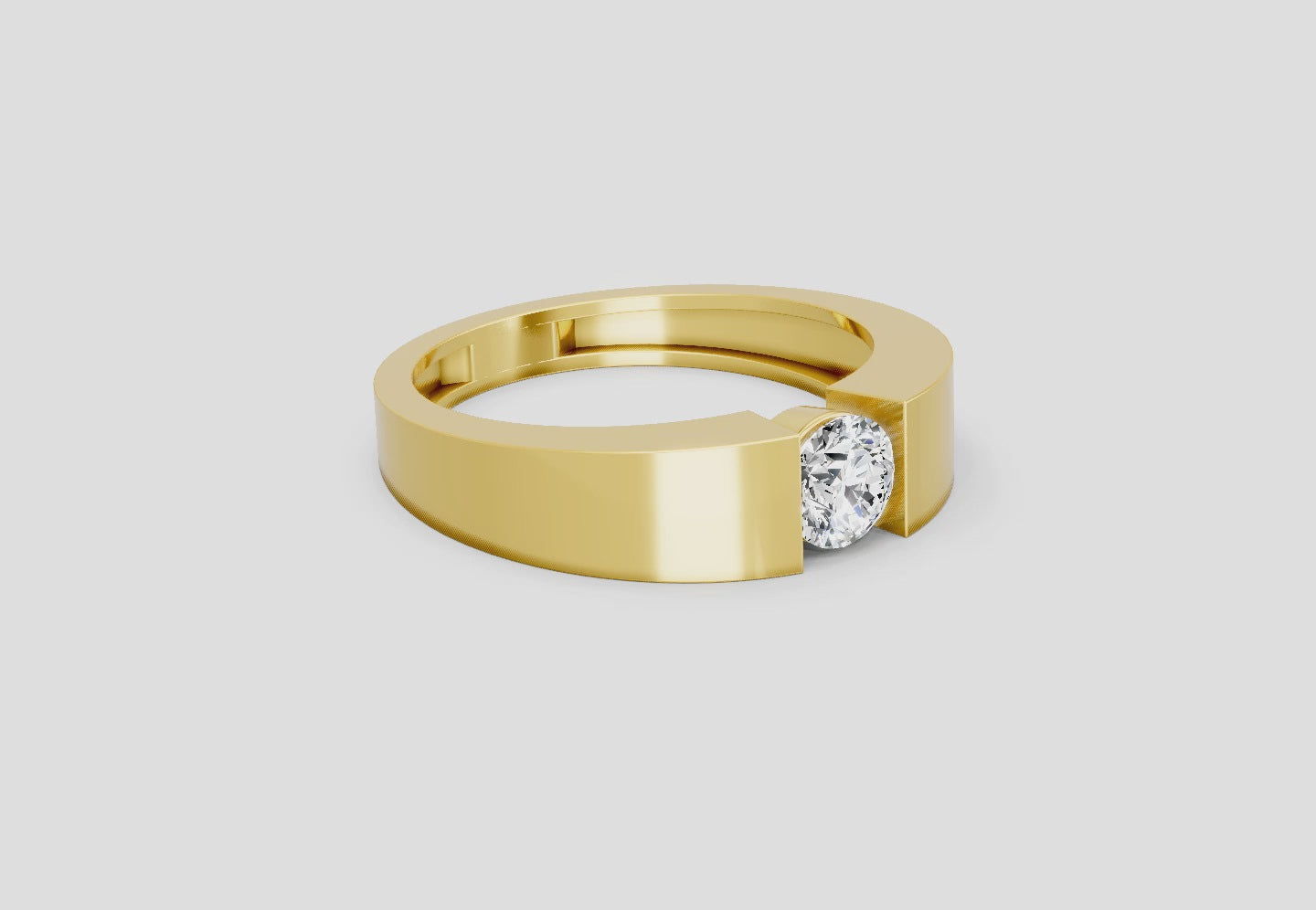 Resplendent Diamond Engagement Ring