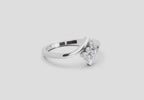 Graceful Promise Diamond Engagement Ring
