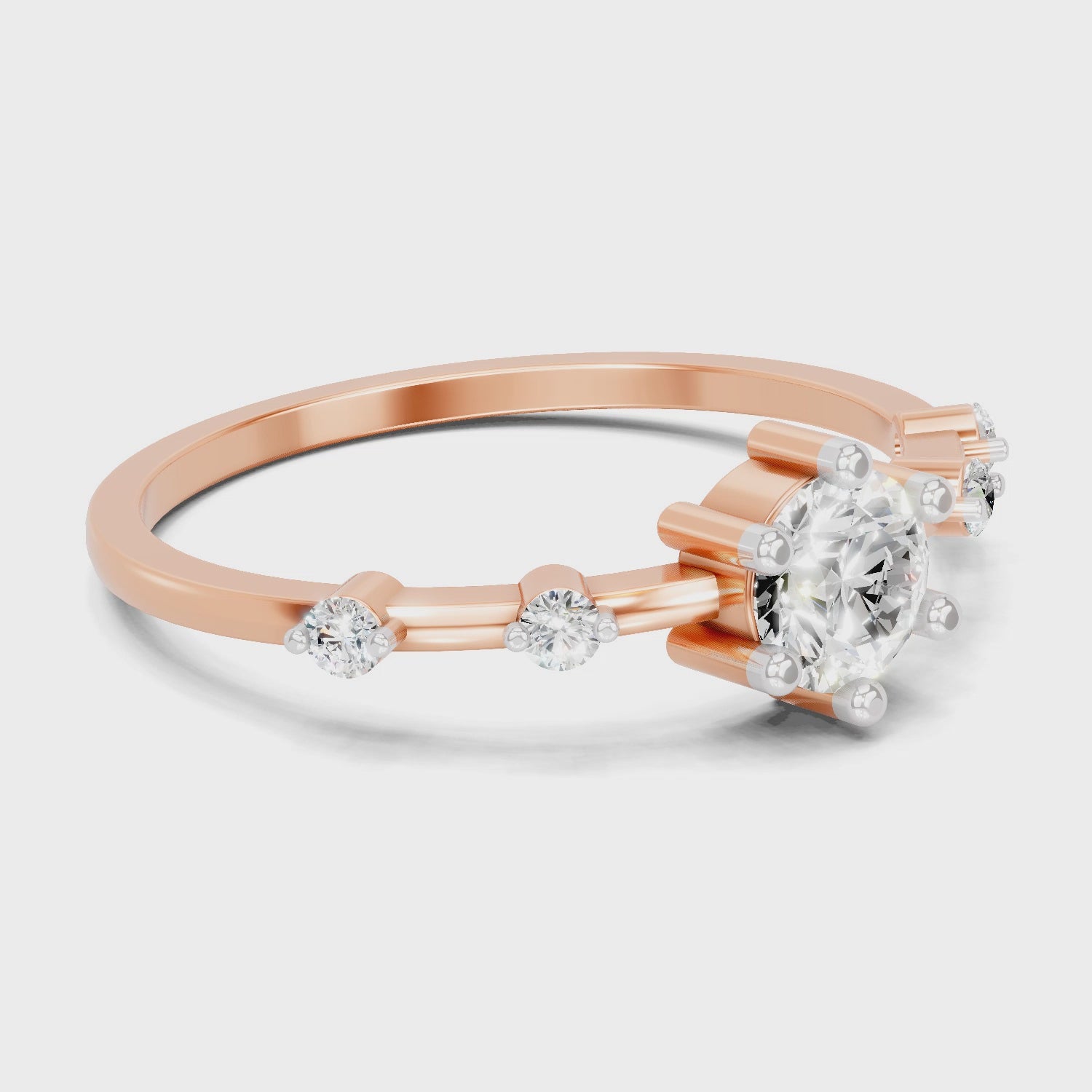 Luminous Solitaire Diamond Ring