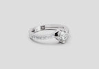 Opulent Solitaire Diamond Engagement Ring