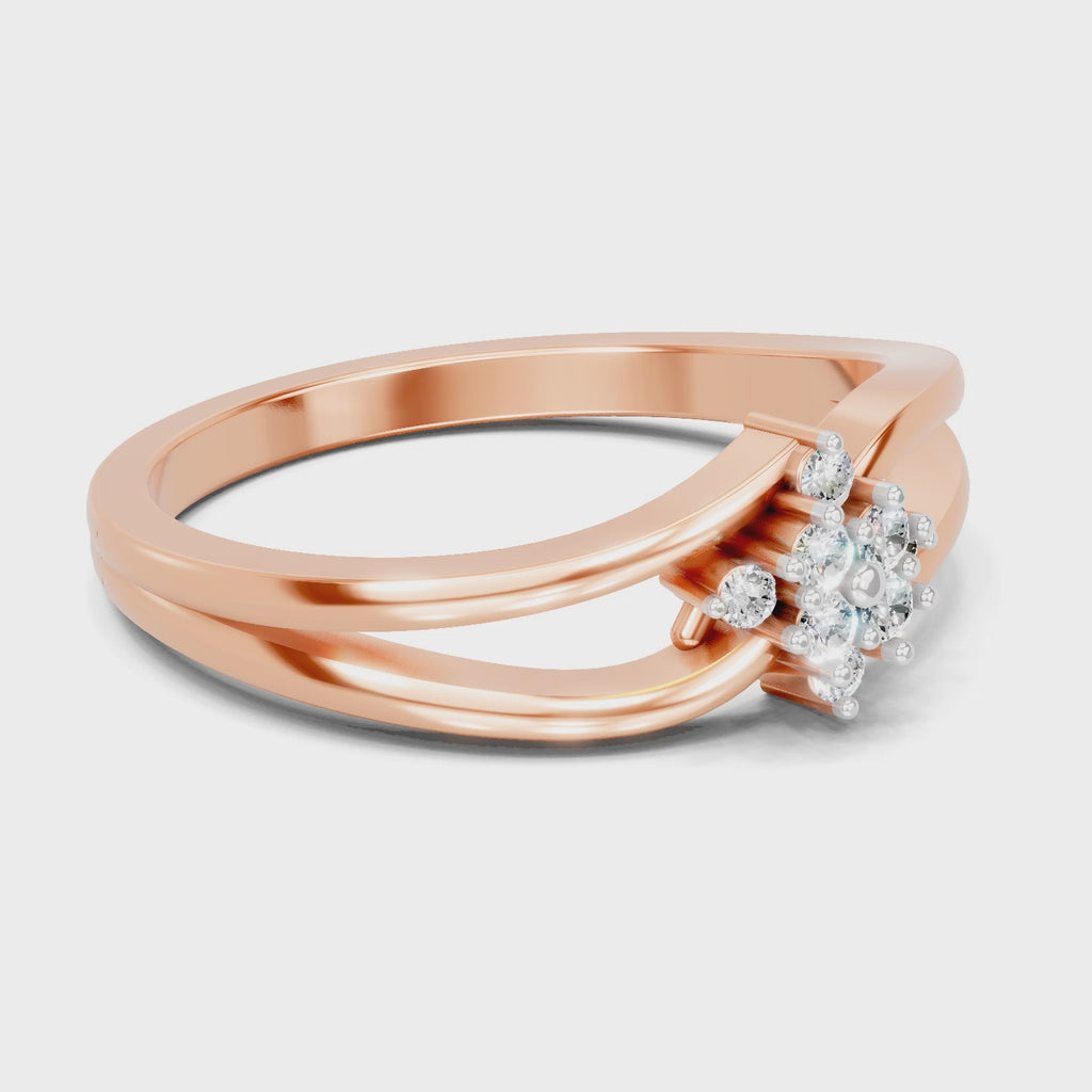 Exquisite Diamond Engagement Ring