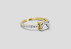 Regal Emerald-Cut Diamond Ring