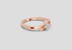 Gleaming Round Solitaire Diamond Ring