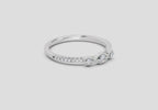 Dazzling Infinity Diamond Engagement Ring