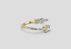 Radiant Emerald-Cut Diamond Ring