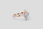 Lustrous Floral Cluster Diamond Ring