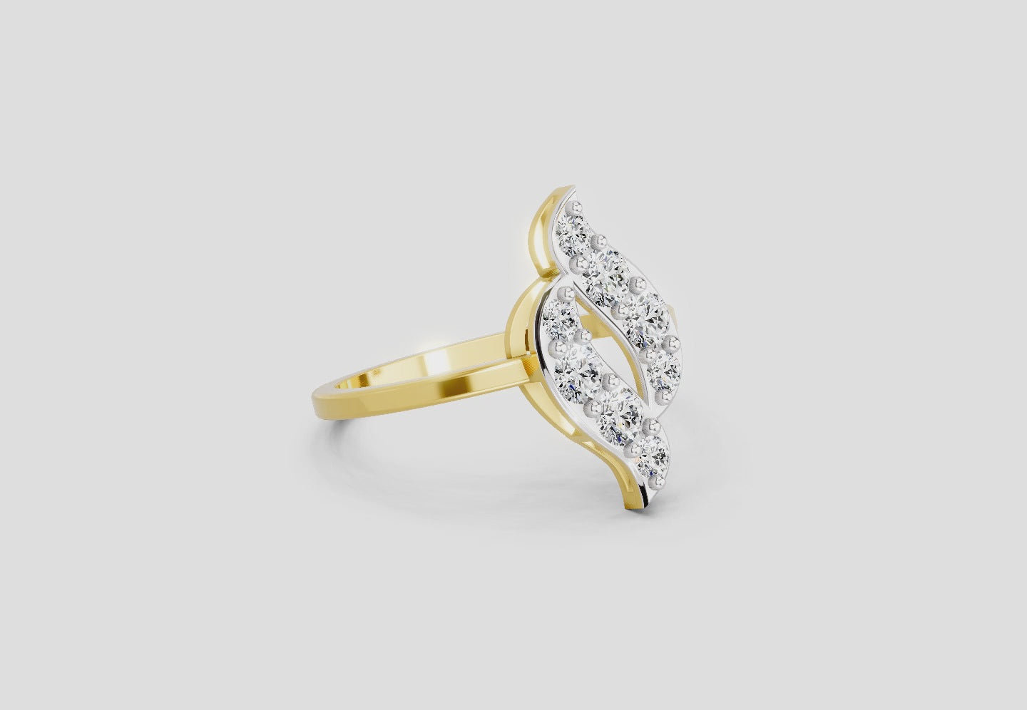 Eternal Twist Diamond Ring