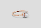 Timeless Cushion Halo Diamond Engagement Ring