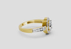 Majestic Oval Diamond Ring