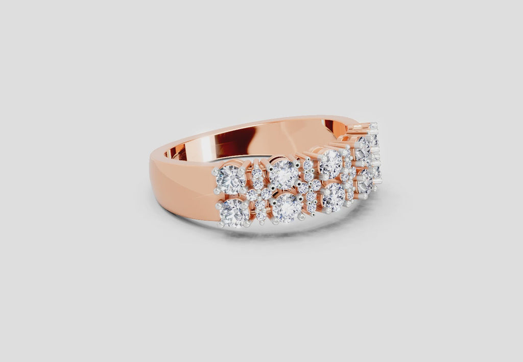 Captivating Cluster Diamond Ring