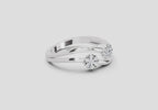 Exquisite Bloom Diamond Engagement Ring