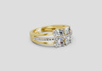 Luminous Oval Diamond Engagement Ring