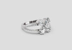 Ethereal Pear Diamond Ring
