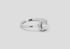 Timeless Cushion Halo Diamond Engagement Ring