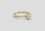 Celestial Solitaire Diamond Ring