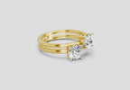 Brilliant Bypass Diamond Ring