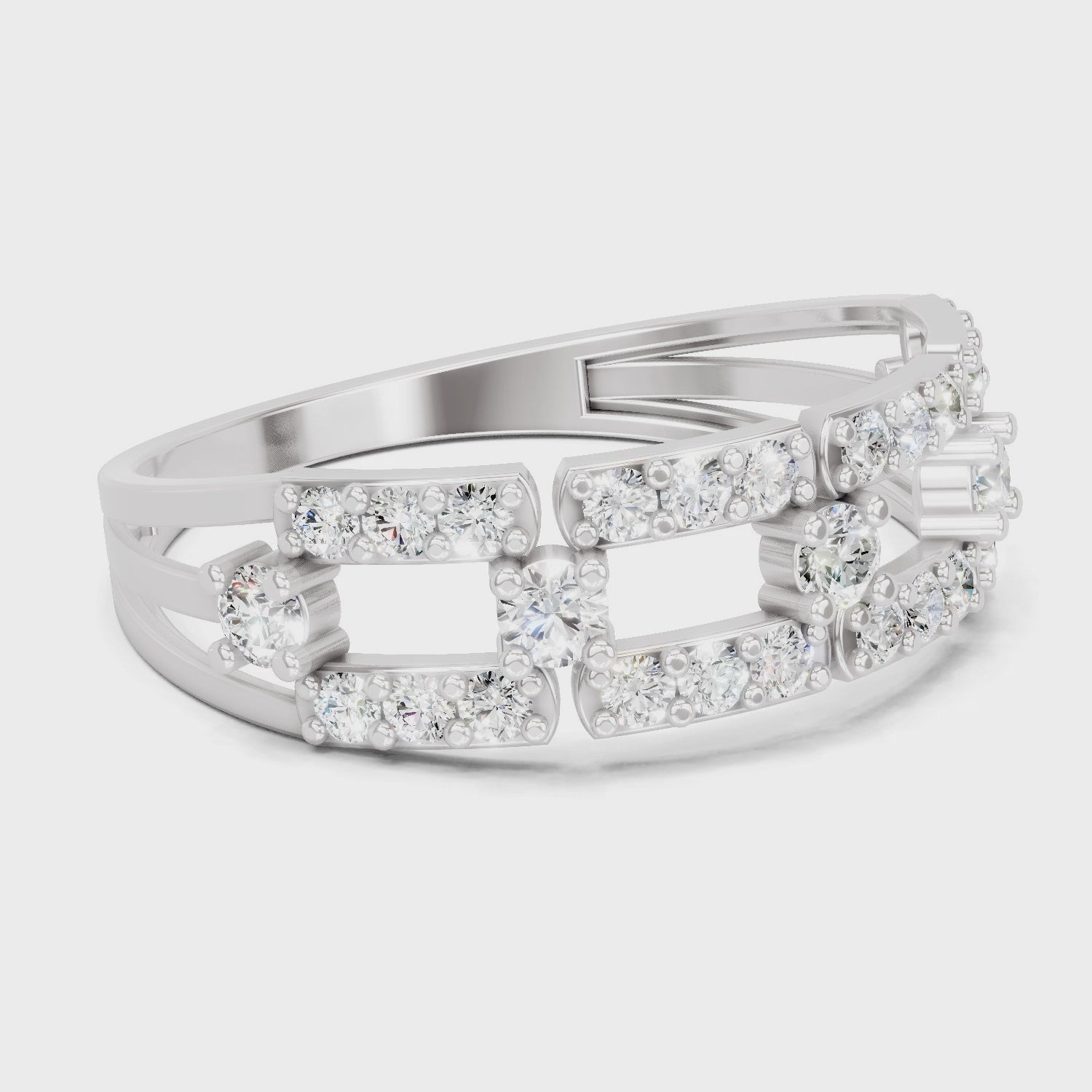 Gleaming Diamond Ring