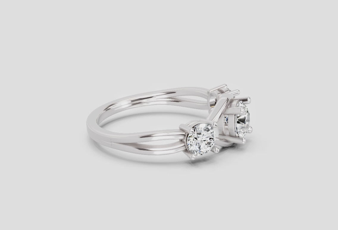 Sparkling Diamond Ring