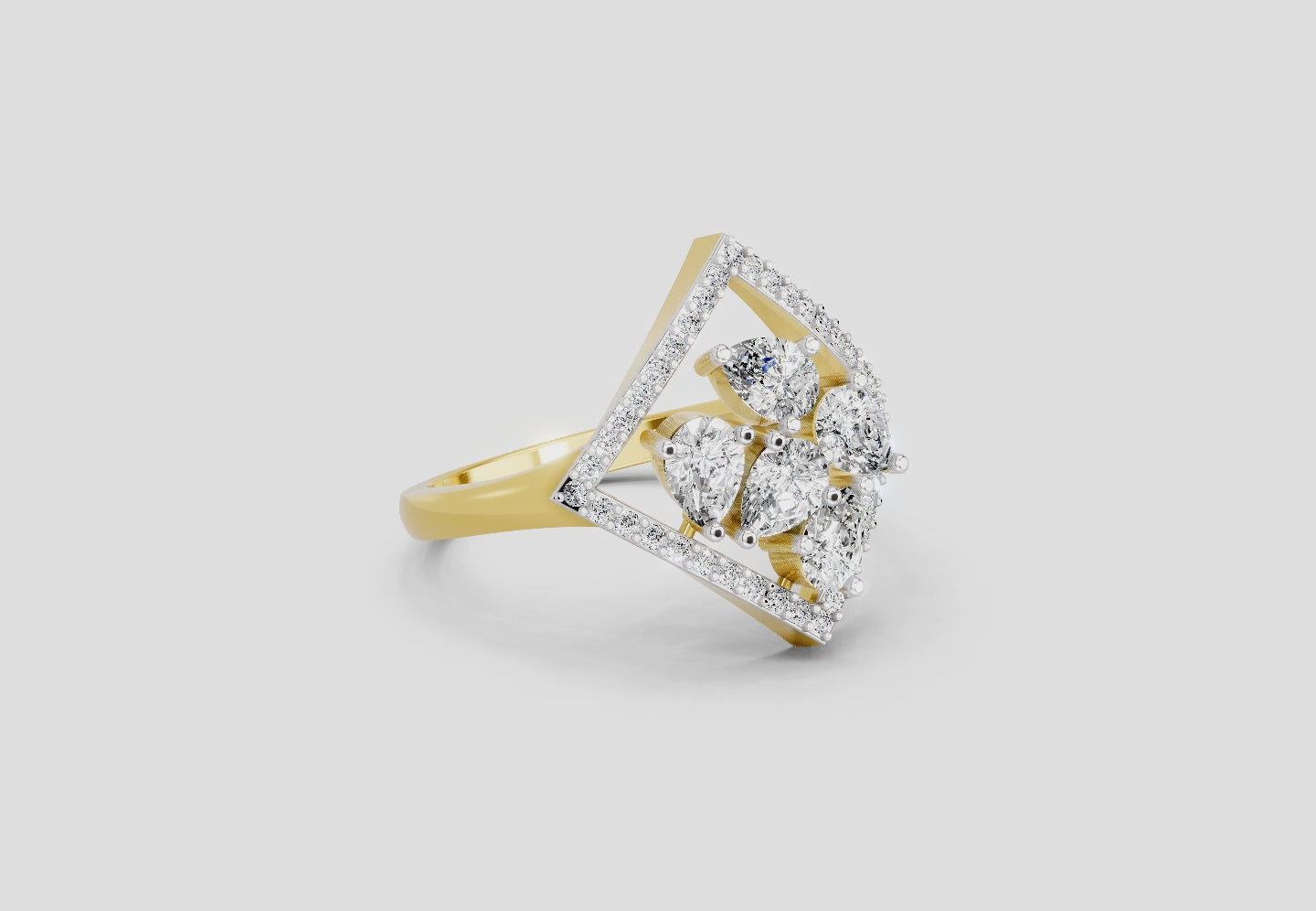 Pristine Diamond Engagement Ring