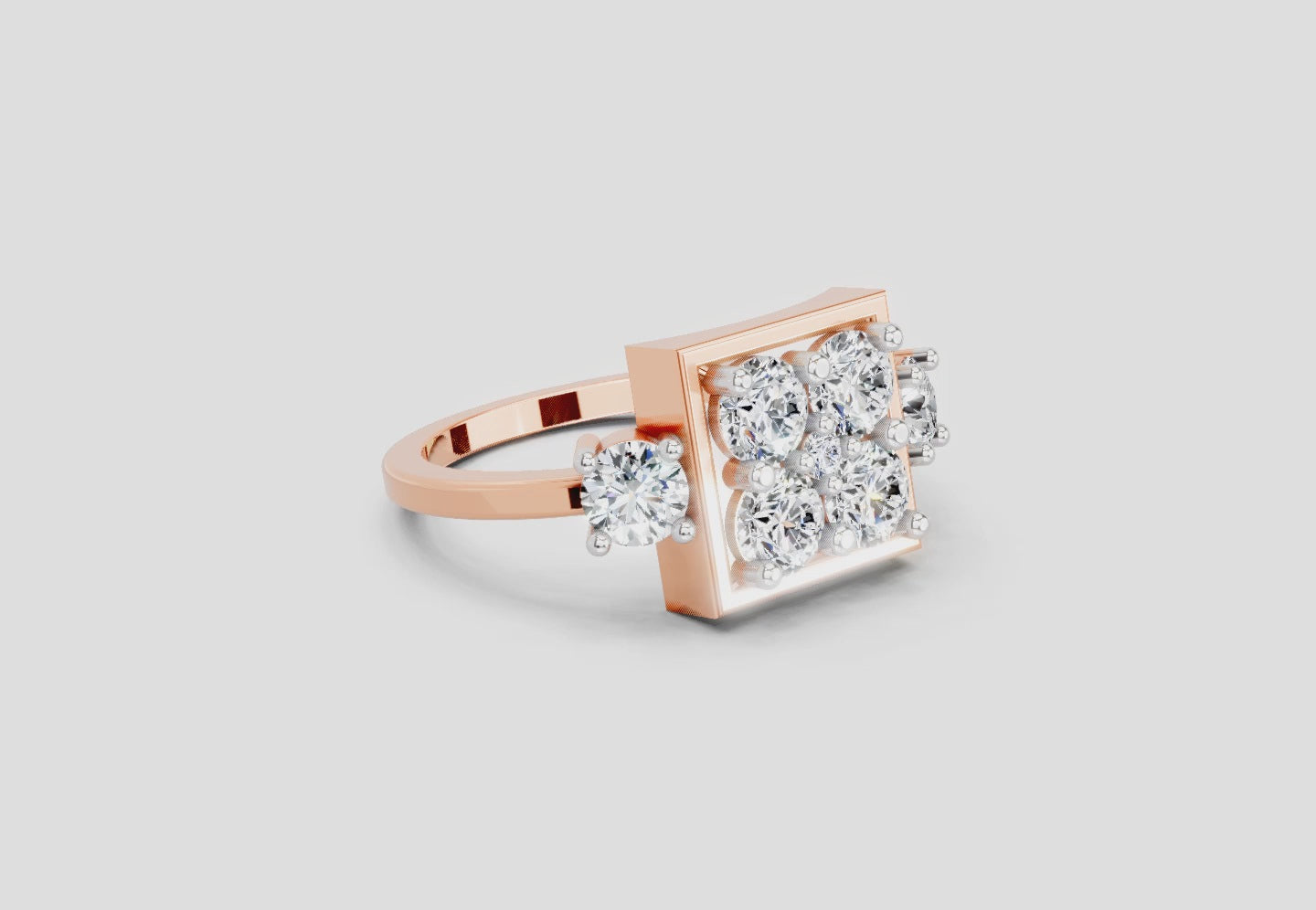 Delicate Promise Diamond Engagement Ring