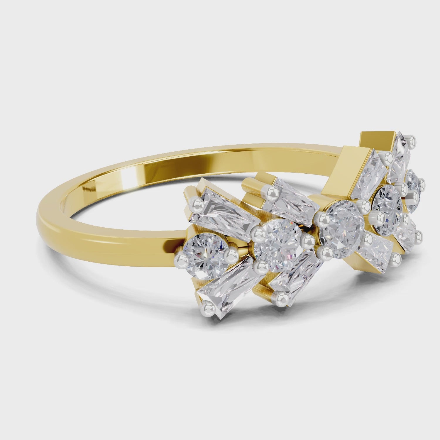 Resplendent Diamond Ring