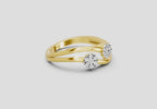 Exquisite Bloom Diamond Engagement Ring