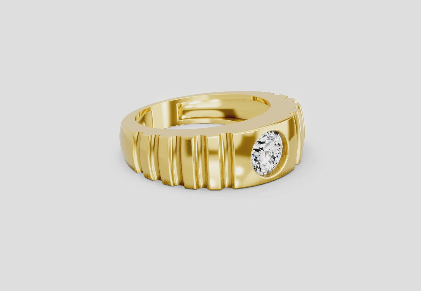 Iconic Round Solitaire Diamond Ring