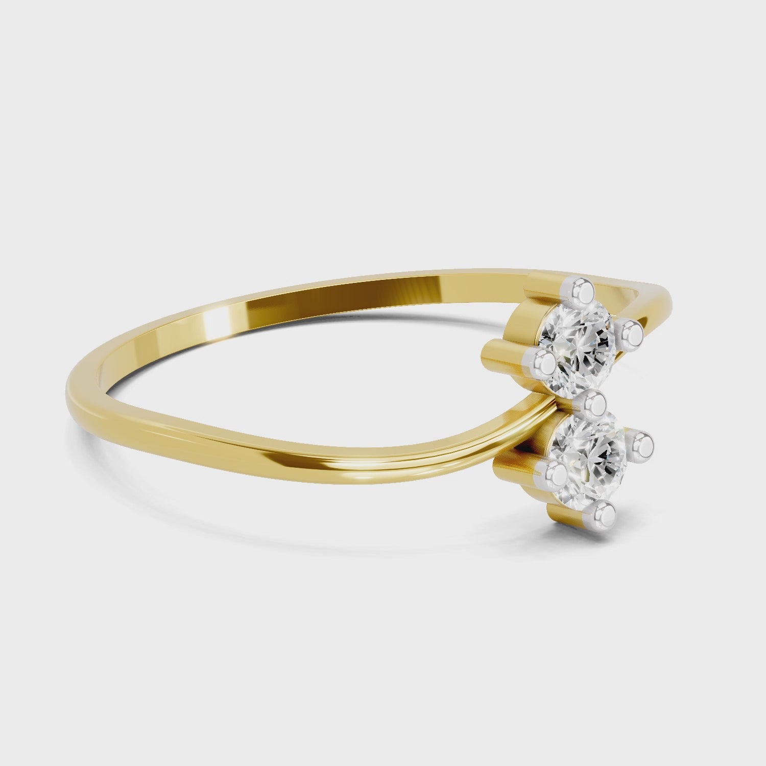 Enchanting Diamond Engagement Ring